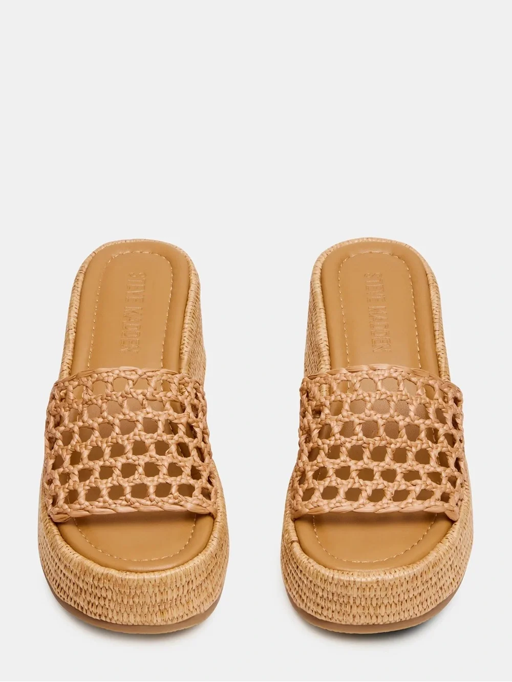 Steve Madden Brandy Raffia Woven Sandal